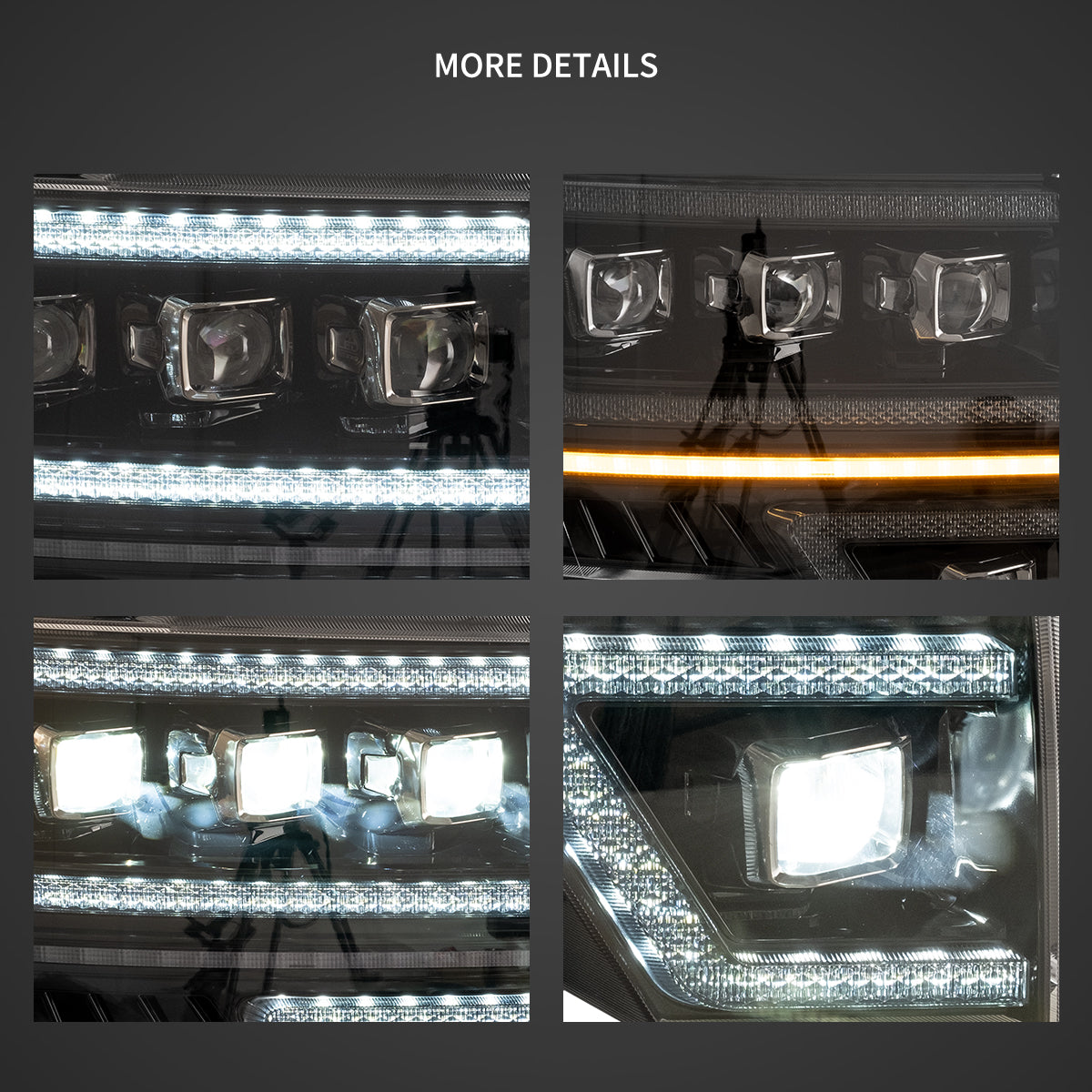 Fanali Anteriore Completo per Ford F150 12ª Serie (2009-2014) a LED