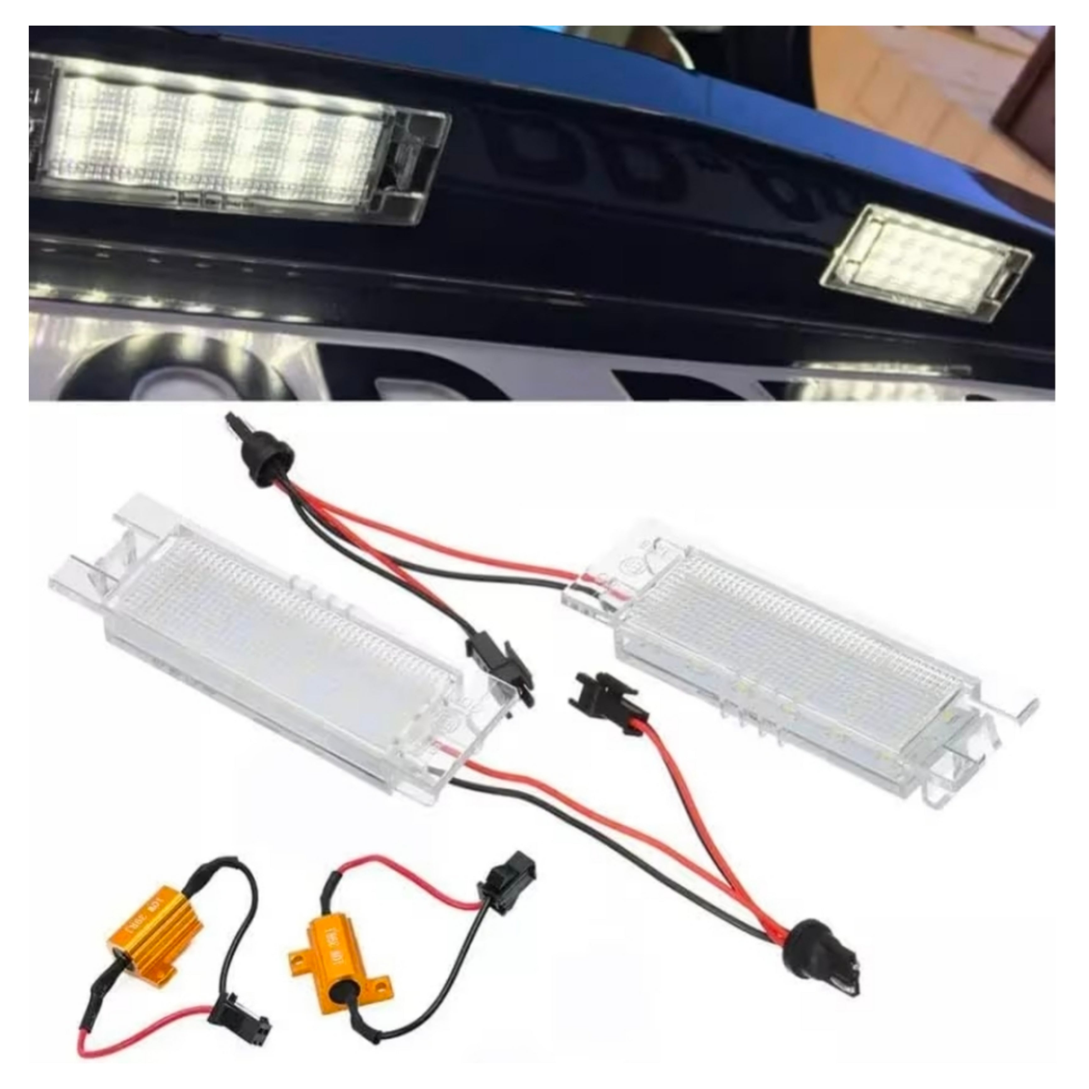 Set Luci Targa a Led per Jeep Renegade, Plug and Play