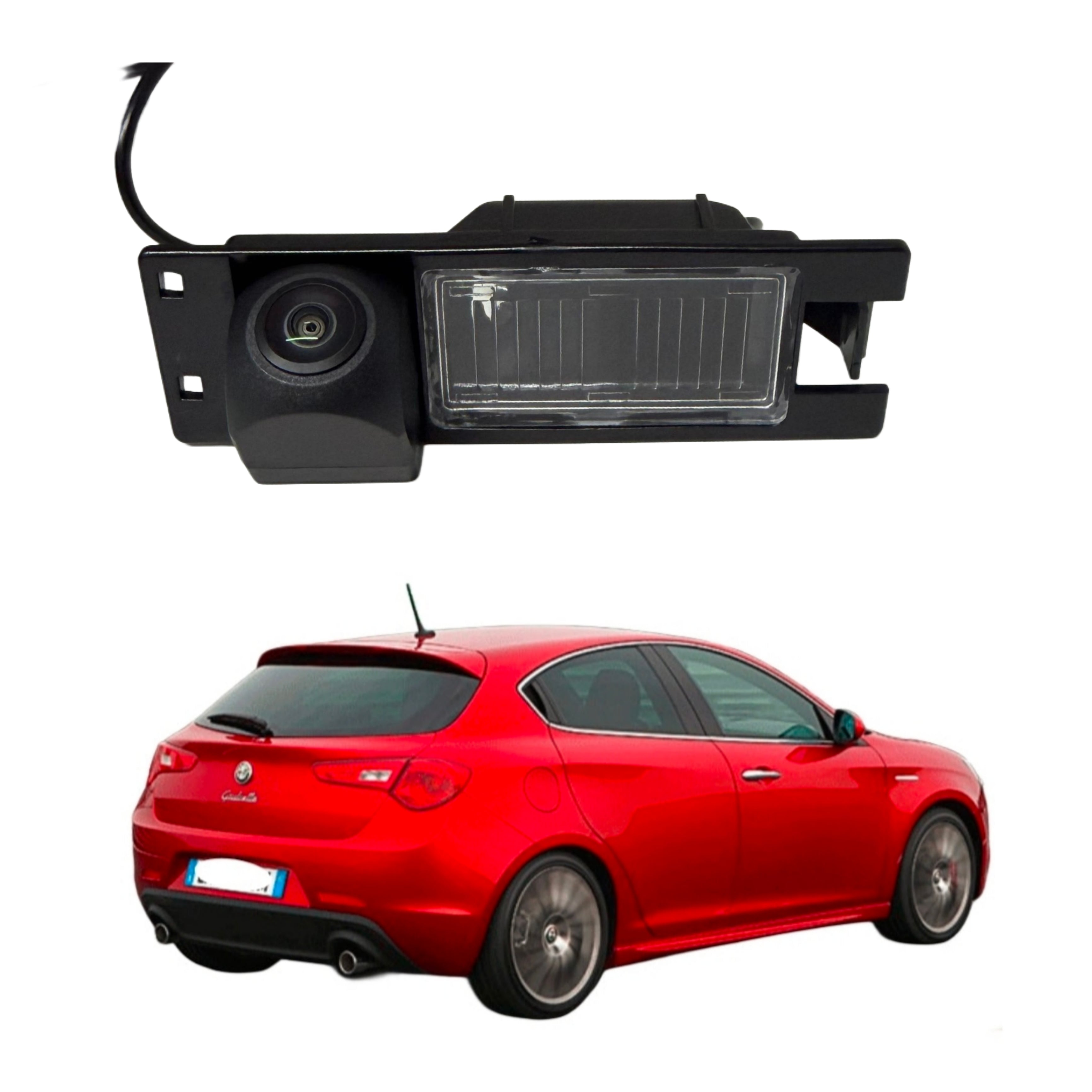 Telecamera Posteriore per Alfaromeo Giulietta (2010-2014) | AHD 1920x1080 | 170° Gradi