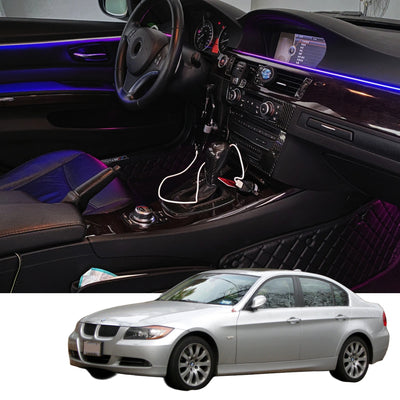 Ambient Light per BMW Serie 3 E90 (2005-2013), 256 Colori, APP