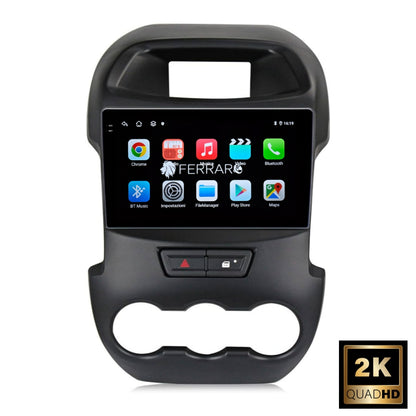 Autoradio per Ford Ranger XLT 9" 2K | 2011-2016 | Android | Bluetooth | CarPlay | Android Auto | 12/256GB Ram