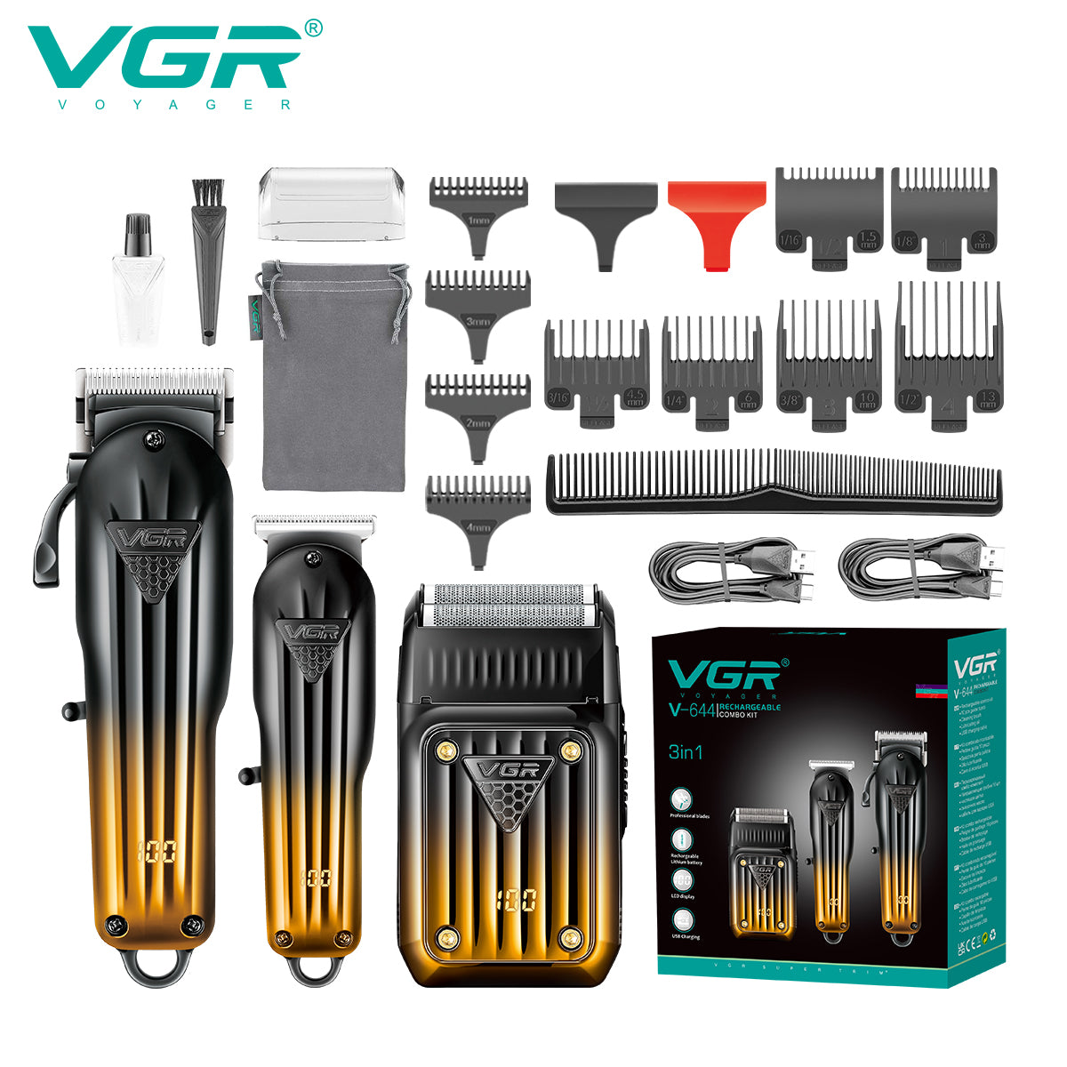 VGR Kit 3-1, Combo, Accessori V-644