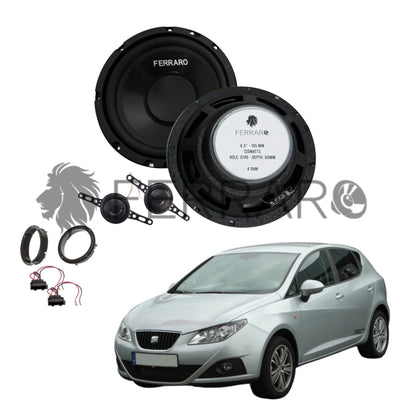 FerraroStore Kit 2 Altoparlanti | ASK-165.2 | Ant o Post | Seat Ibiza 6L (2002-2008)
