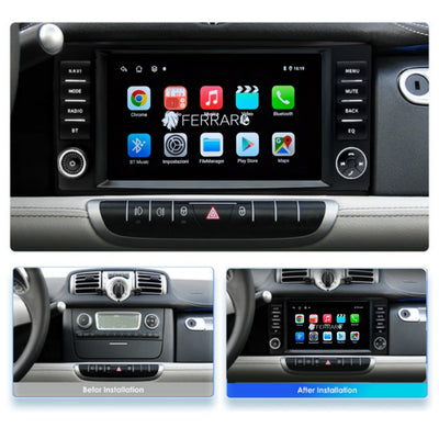 Autoradio per Smart 451 7" | 2002-2015 | Android | Bluetooth | CarPlay | Android Auto | 2GB/4GB/6GB/8GB Ram