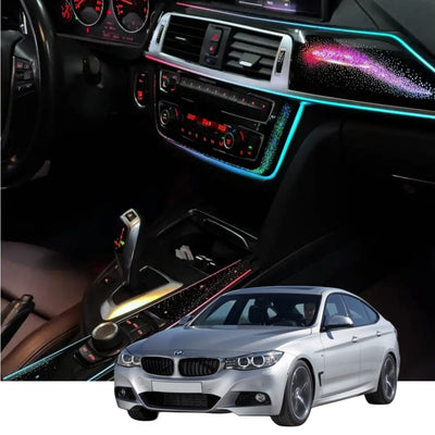 Ambient Light per BMW Serie 3/4 F30, F34 (2013-2019), 64 Colori RGB