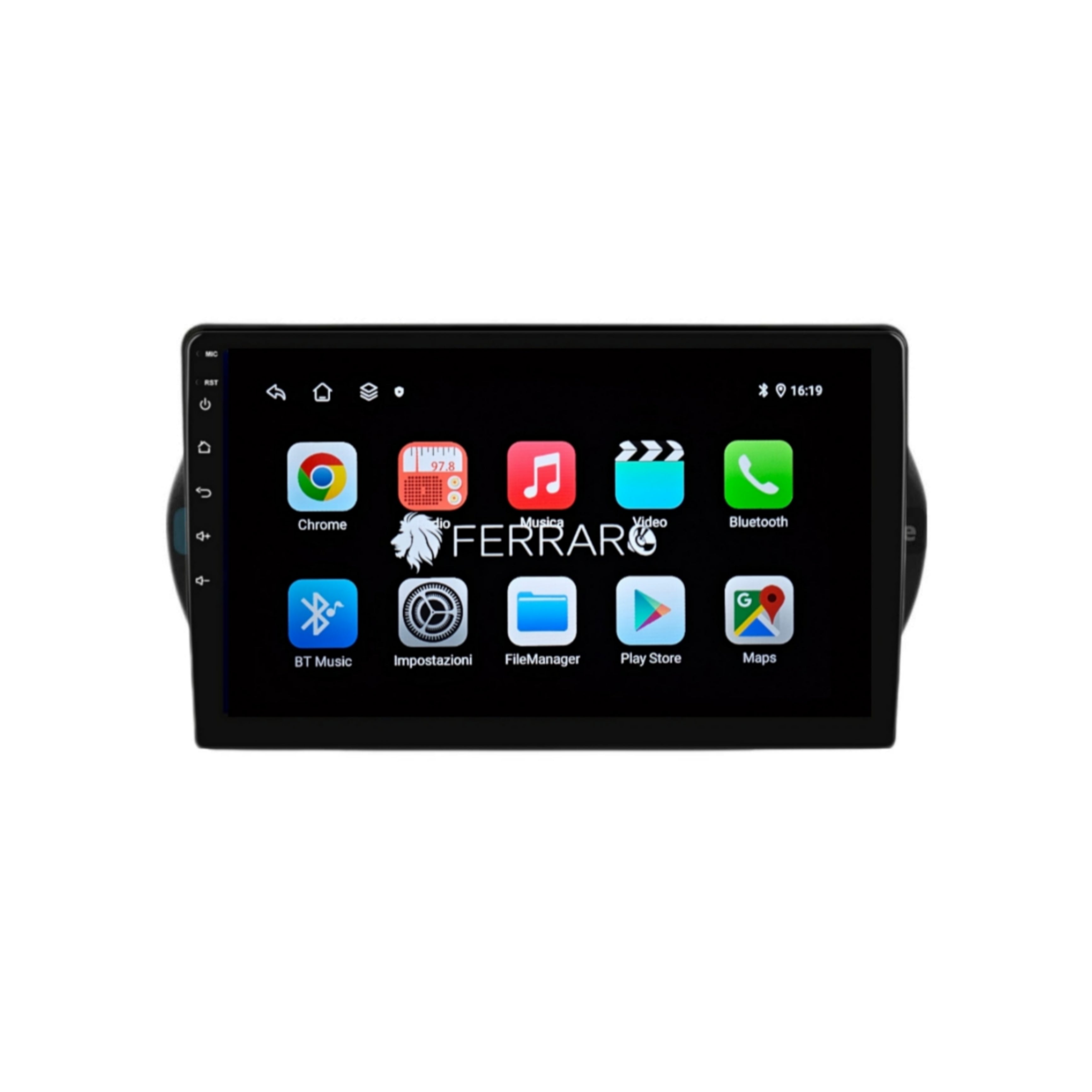 Autoradio per Fiat Qubo 10.1" | Citroen Nemo | Peugeot Bipper | 2008-2017 | Android | Bluetooth | CarPlay | Android Auto | 2GB/4GB/8GB Ram