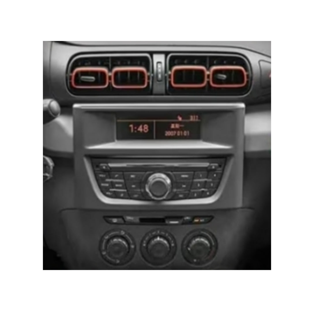 Kit Montaggio Autoradio 9"Pollici Citroen C3-XR (2019-2020), Mascherina, Cablaggio per Autoradio Android