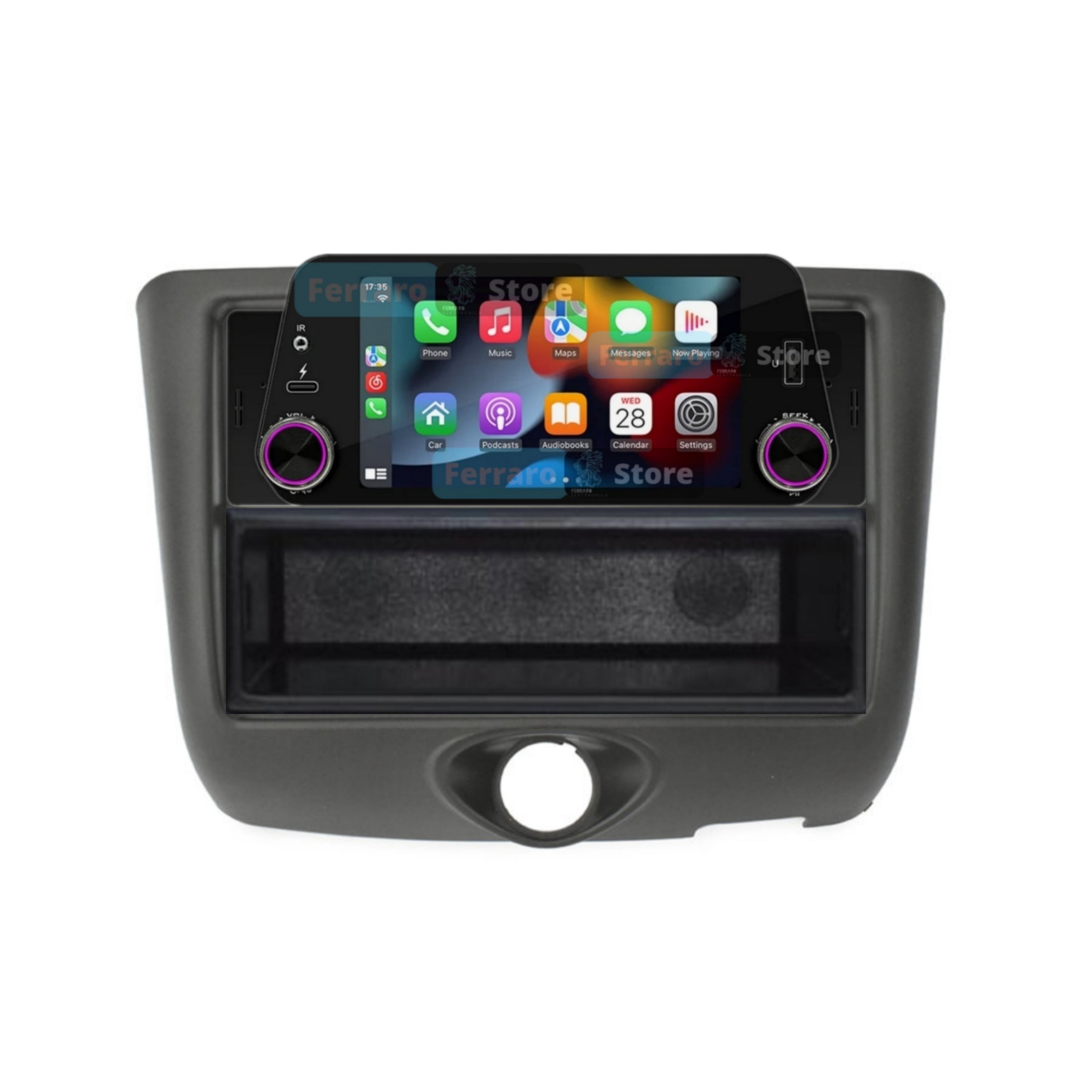 Autoradio per Toyota Yaris 5" | 1999-2006 | Bluetooth | Radio | USB | Navigatore | CarPlay e Android Auto Cablato