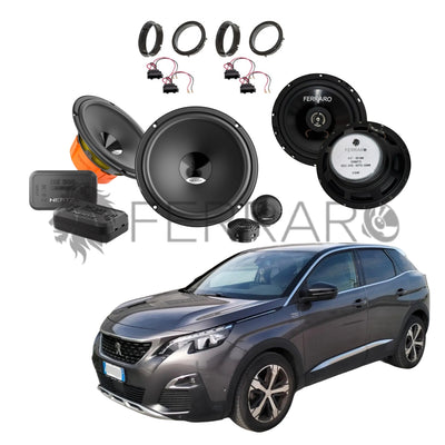 Hertz Kit 6 Casse | DSK 165.3 | ASC-552PC | Ant/Post | Peugeot 3008 2ª (2016-2024)