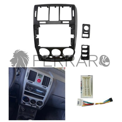 Kit Montaggio Autoradio 9"Pollici Hyundai Getz (2002-2011) Mascherina, Cablaggio Autoradio Android