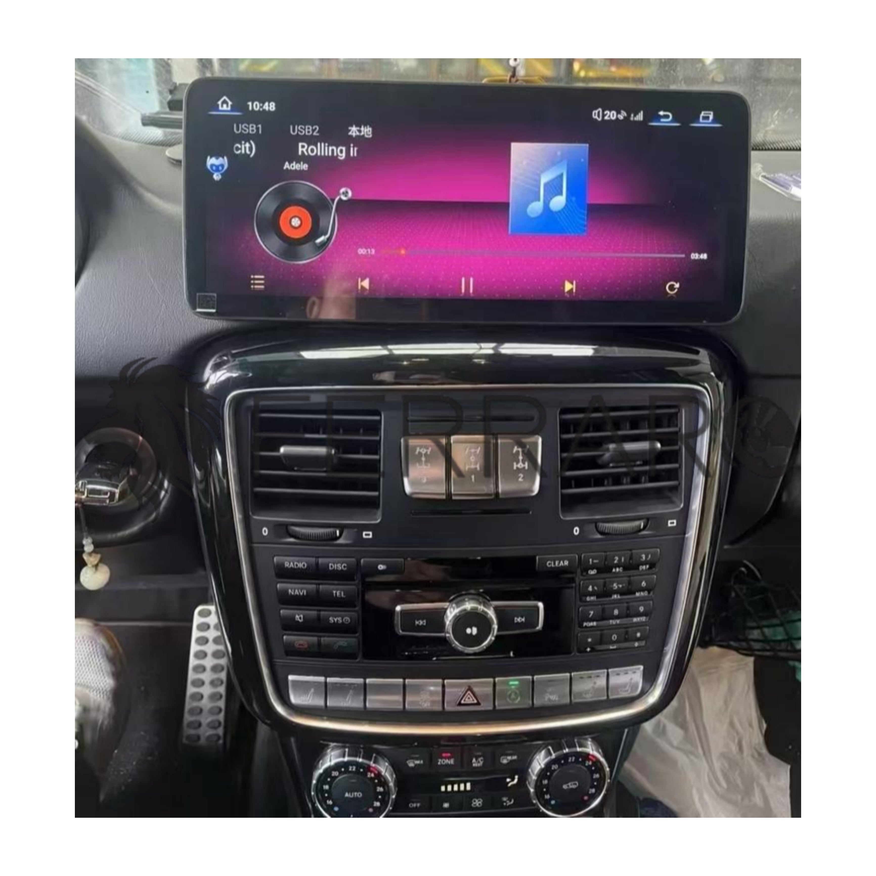 Autoradio per Mercedes Classe A w176 | CLA c117 | GLA x156 10.25"/12.3" | 2013-2018 | Android | Bluetooth | CarPlay | Android Auto | 4/64GB Ram