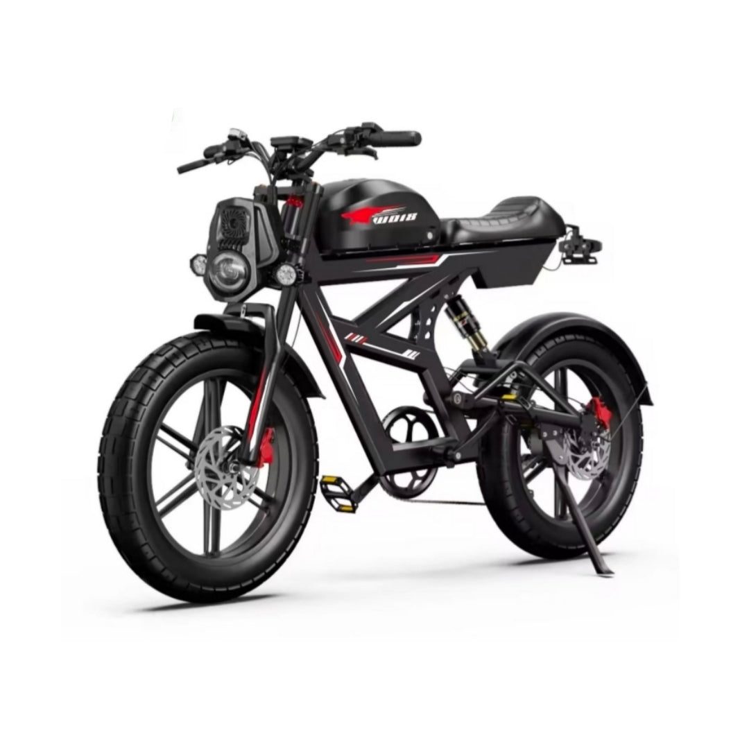 FerraroStore WO18, Bici Elettrica Pieghevole, 20*4.5", Batteria 48V