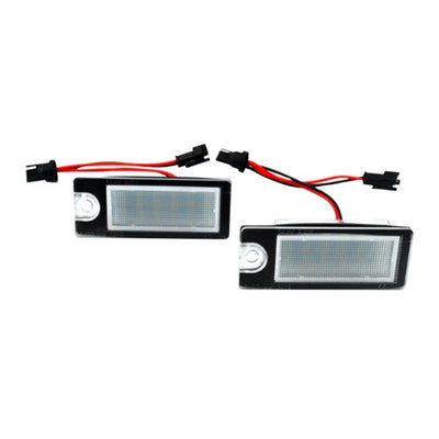 Set Luci Targa a Led per Volvo S80, V70, CX70, S60, XC60 (Compatibilità in Descrizione), Plug and Play