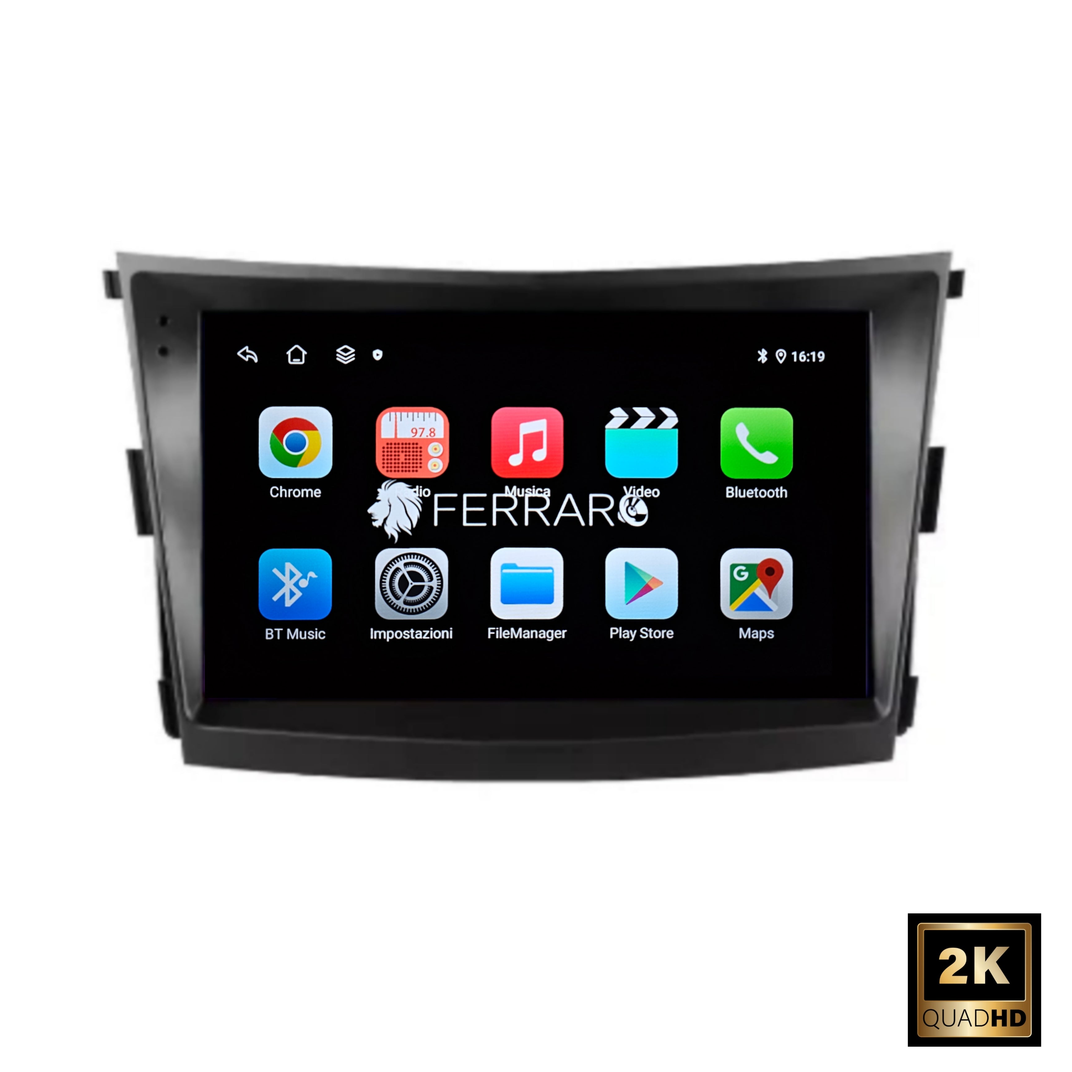 Autoradio per SsangYong Tivoli LuVi 9" 2K | 2015-2019 | Android | Bluetooth | CarPlay | Android Auto | 12/256GB Ram