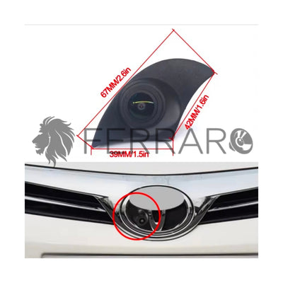 Telecamera Frontale per Toyota Corolla (2014-2017) | AHD, 1920x1080 | 170° Gradi