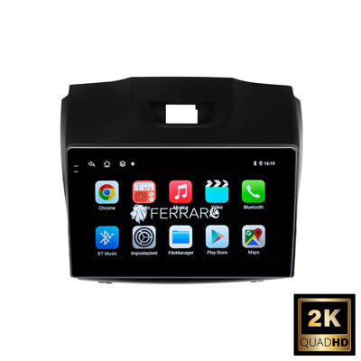 Autoradio per Isuzu D-Max 9" 2K | 2012-2019 | Android | Bluetooth | CarPlay | Android Auto | 12/256GB Ram