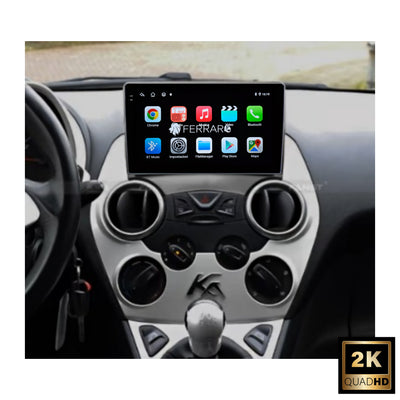 Autoradio per Ford Ka 9" 2K | 2008-2016 | Android | Bluetooth | CarPlay | Android Auto | 12/256GB Ram
