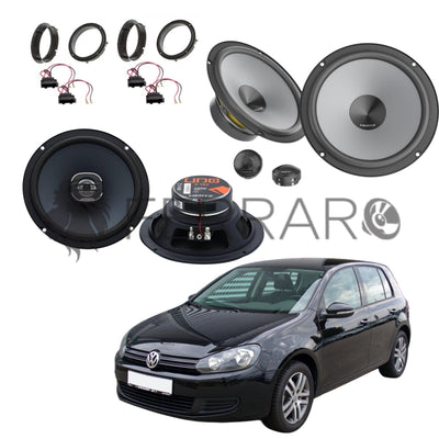 Hertz Kit 6 Casse | K 165 | X 165 | Ant/Post | VW Golf 6ª Serie dal 2008>