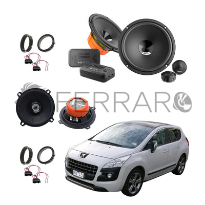 Hertz Kit 6 Casse | DSK 165.3 | DCX 130.3 | Ant/Post | Peugeot 3008 1ª (2009-2016)