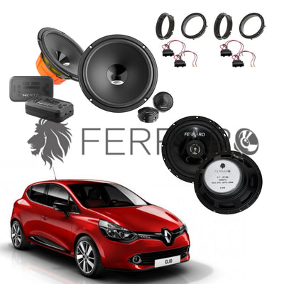 Hertz Kit 6 Casse | DSK 165.3 | ASC-552PC | Ant/Post | Renault Clio 4ª Serie dal 2012>