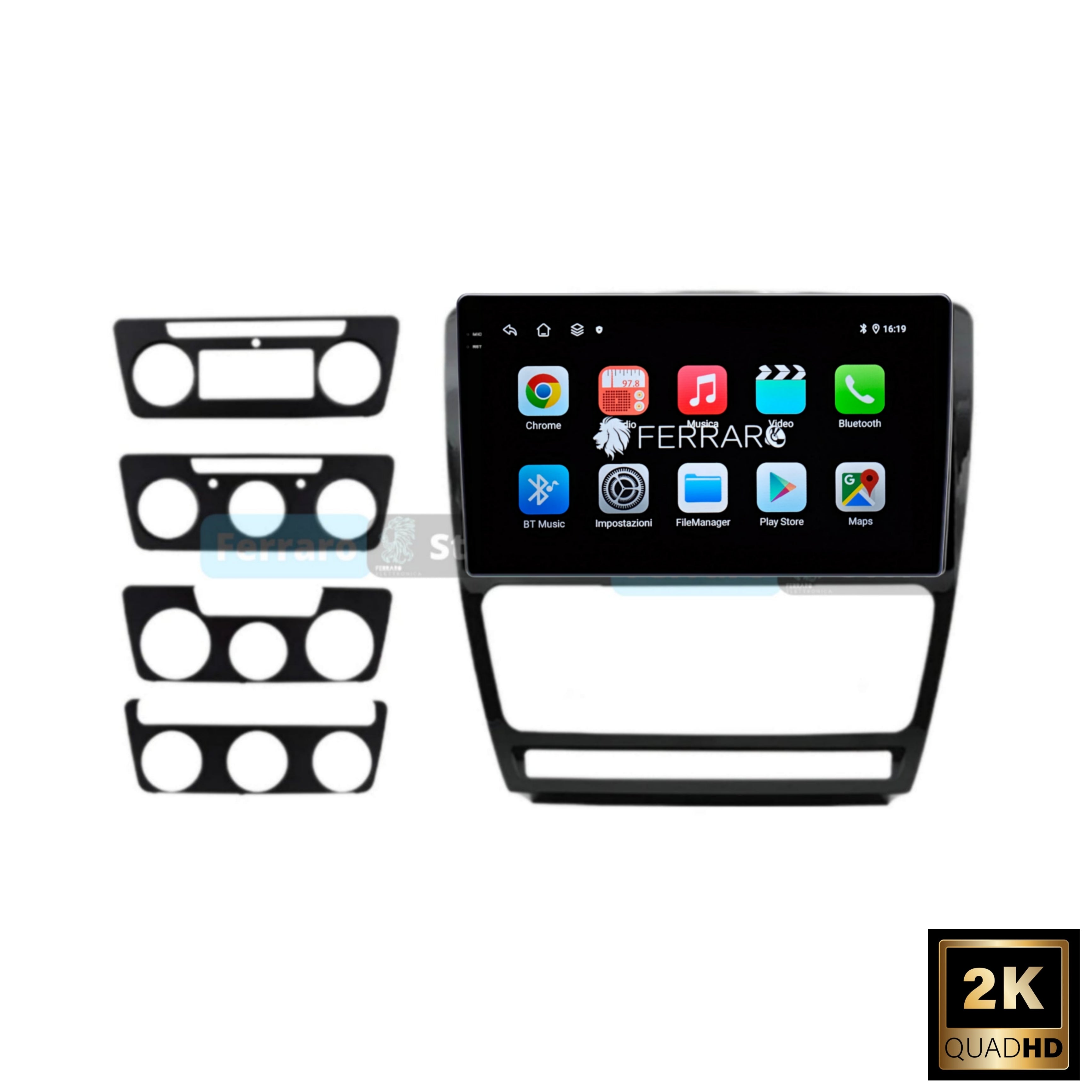 Autoradio per Skoda Octavia MK2 10.1" 2K | 2008-2013 | Android | Bluetooth | CarPlay | Android Auto | 4/64GB Ram