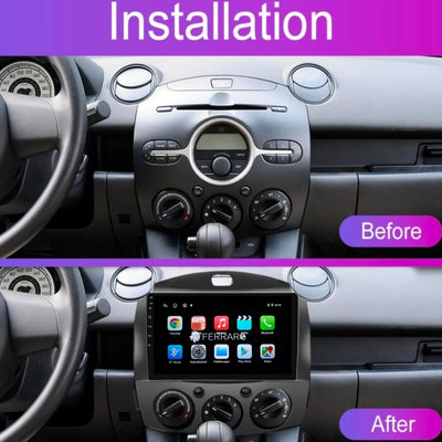 Autoradio per Mazda 2 9" | 2007-2014 | Android | Bluetooth | CarPlay | Android Auto | 2GB/4GB/6GB/8GB Ram