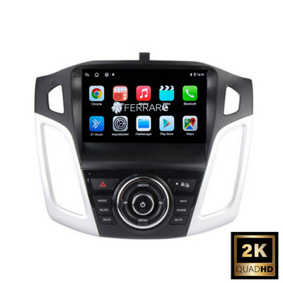 Autoradio per Ford Focus 3 9" 2K | 2011-2018 | Android | Bluetooth | CarPlay | Android Auto | 12/256GB Ram