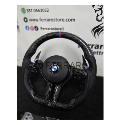 Volante Sportivo per BMW ZA E89 (2009-2016), Carbonio, Customizzato in Pelle
