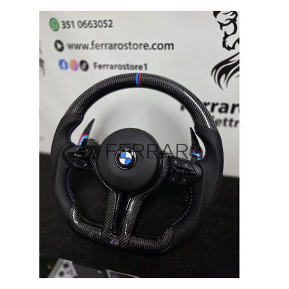 Volante Sportivo per BMW ZA E89 (2009-2016), Carbonio, Customizzato in Pelle