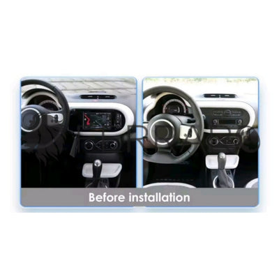 Autoradio per Renault Twingo III 10" + 10" | 2014-2024 | Android | Bluetooth | CarPlay | Android Auto | 8/256GB Ram