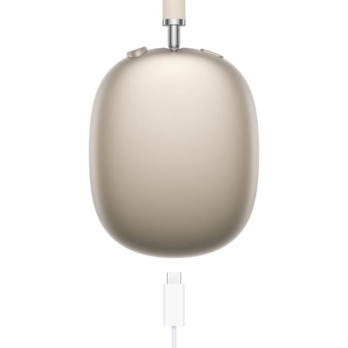Apple Cuffie AirPods Max Starlight USB-C, ITA