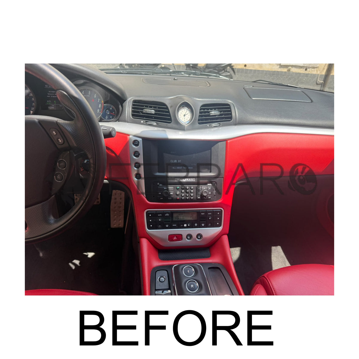 (PRENOTA) Autoradio per Maserati Gran Turismo (2007-2019) 12.3" Display Aria Condizionata e Android, Bluetooth, CarPlay, Android Auto, 8/128GB Ram