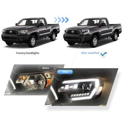Fanali Anteriore Completo per Toyota Tacoma (2012-2015) a LED