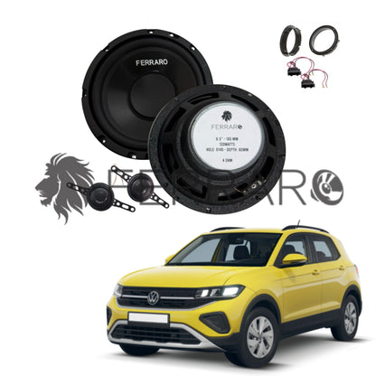 FerraroStore Kit 2 Altoparlanti | ASK-165.2 | Anteriori | VW T-Cross (Dal 2018>)