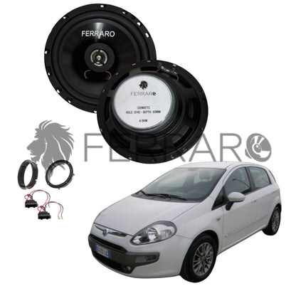 FerraroStore Kit 2 Altoparlanti | ASC-652PC | Ant o Post | Fiat Punto Evo
