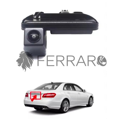 Telecamera Posteriore per Mercedes Classe E E60, W212, W211, AHD 1920x1080, 170° Gradi