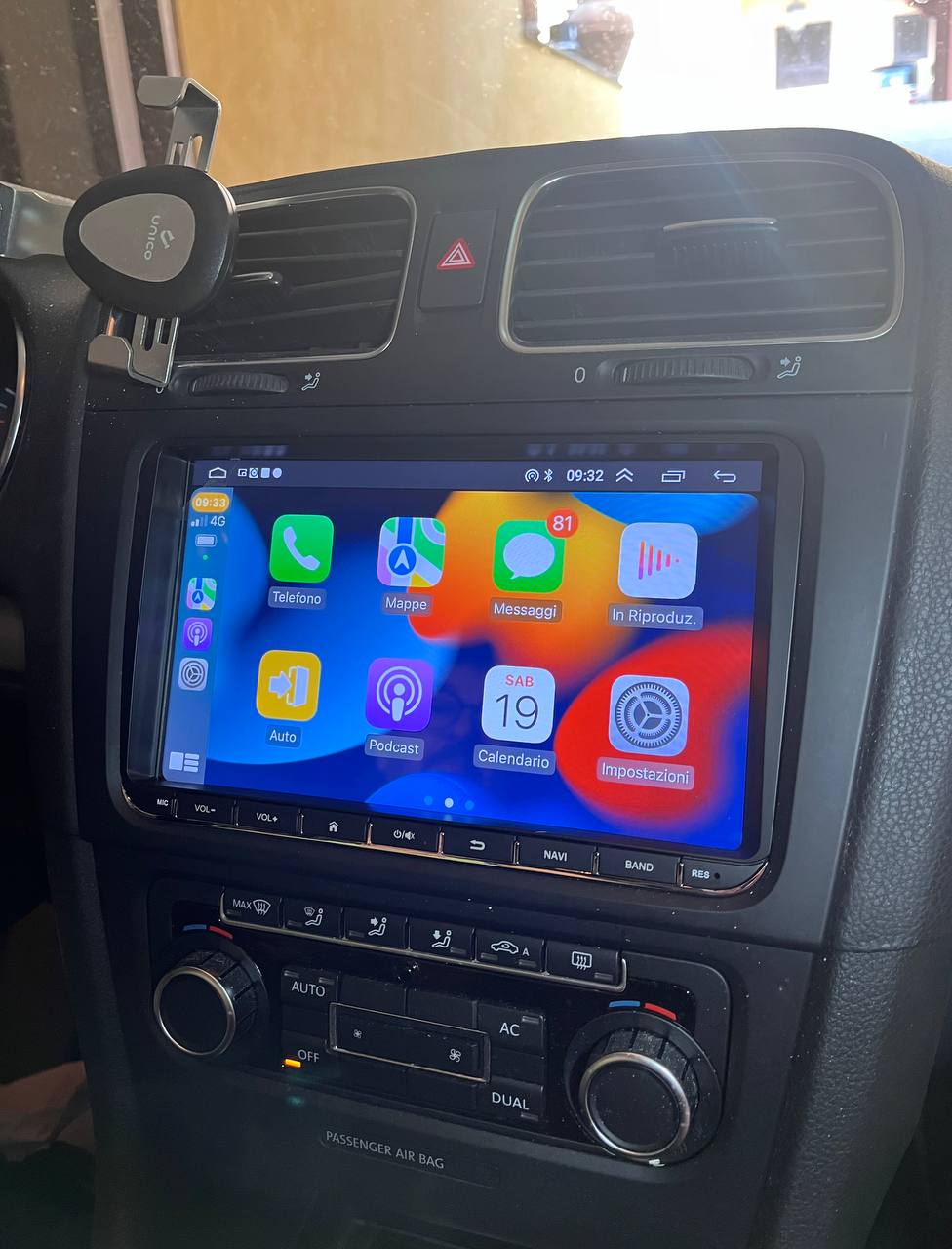 VW Autoradio GPS Bluetooth Touran Golf Passat Tiguan Polo