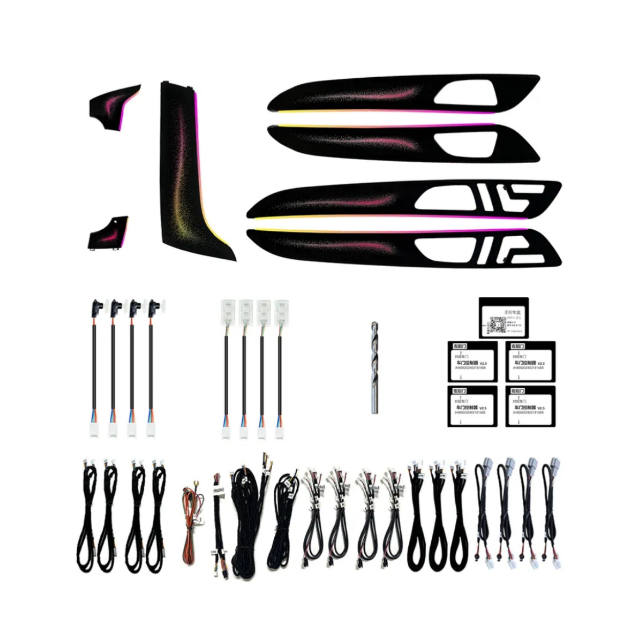 Ambient Light per Mercedes Benz ML, GL, GLE, GLS, 64 Colori RGB