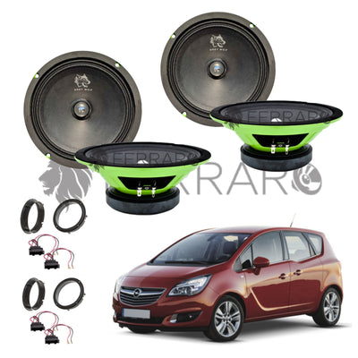 FerraroStore Kit 4 Altoparlanti | PV165.3 | Ant/Post | Opel Meriva B (2010-2017)