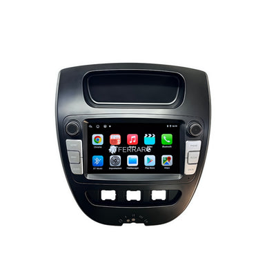 Autoradio per Toyota Aygo | Citroen C1 | Peugeot 107 7" | 2005-2014 | Android | Bluetooth | CarPlay | Android Auto | 4/64GB Ram
