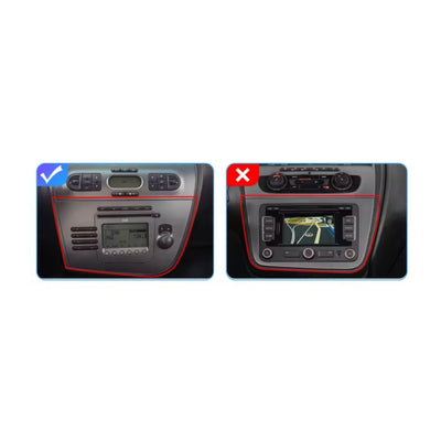 Autoradio per Seat Leon MK2 9" 2K | 2005-2012 | Android | Bluetooth | CarPlay | Android Auto | 12/256GB Ram