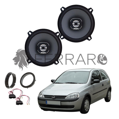 Hertz Kit 2 Casse | X 130 | Posteriori | Opel Corsa C (2000-2008)