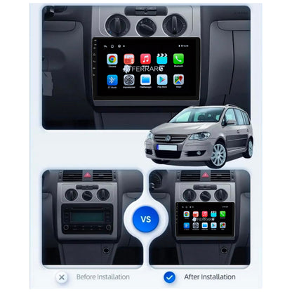 Autoradio per Volkswagen Touran 10.1" | 2003-2010 | Android | Bluetooth | CarPlay | Android Auto | 2GB/4GB/8GB Ram