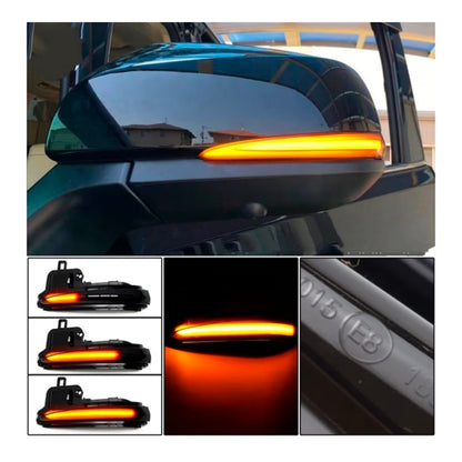 Specchietti Laterali Led per Skoda Per Toyota (Compatibilità in Descrizione), Plug and Play