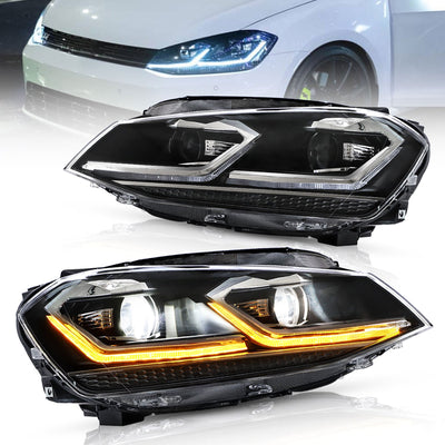 Fanali Anteriore Completo per Volkswagen Golf VII, MK7 (2012-2021) a LED