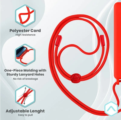 Custodia Morbida con Cordino, Xiaomi Redmi A5