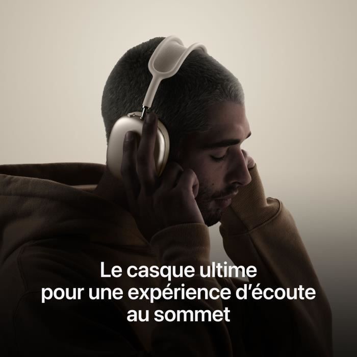 Apple Cuffie AirPods Max Starlight USB-C, ITA