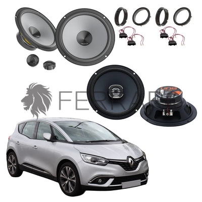 Hertz Kit 6 Casse | K 165 | X 165 | Ant/Post | Renault Scenic IV | 4ª Serie (Dal 2016>)