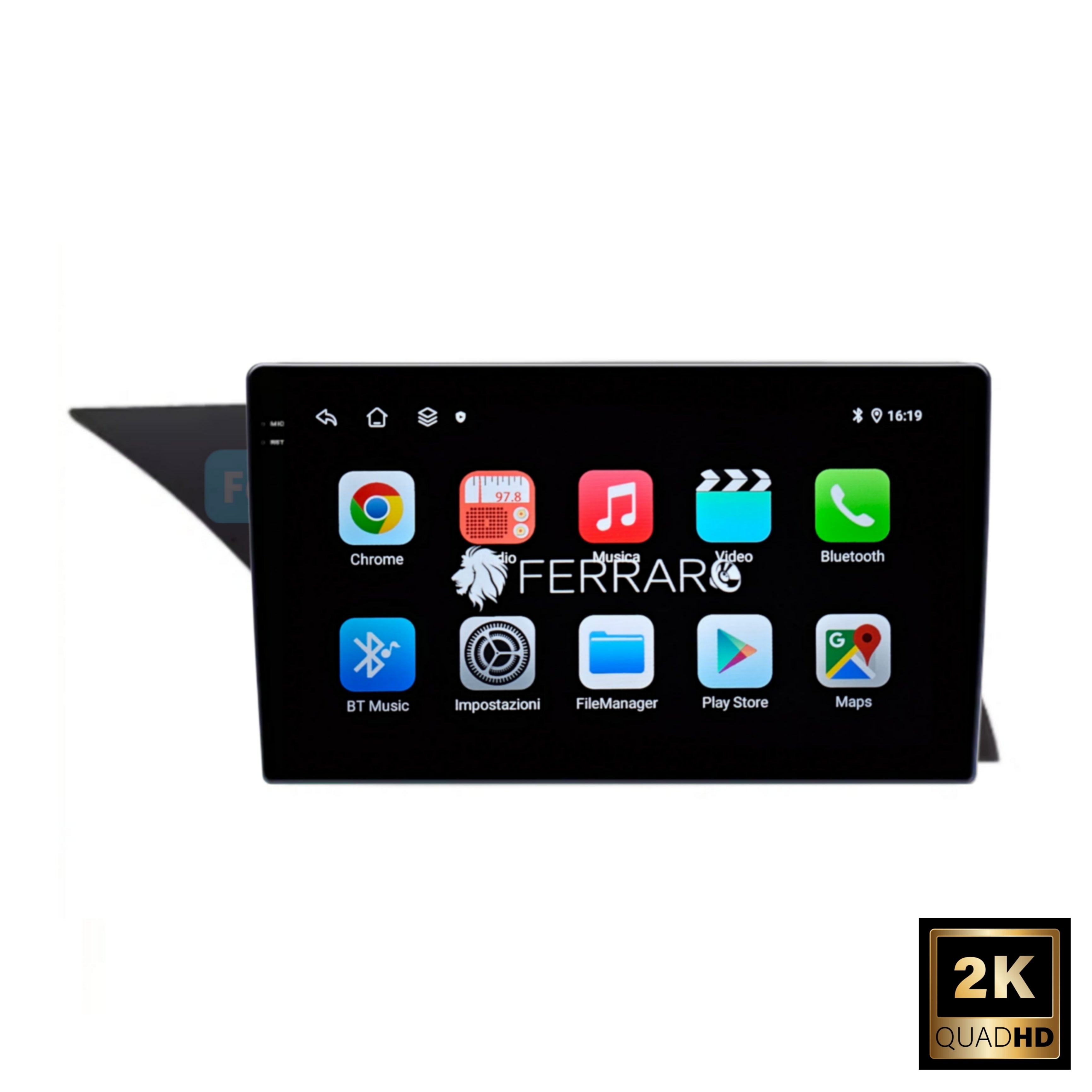 Autoradio per Mercedes GLK, X204 | NTG 4.5, 9" 2K | 2008-2015 | Android | Bluetooth | CarPlay | Android Auto | 12/256GB Ram