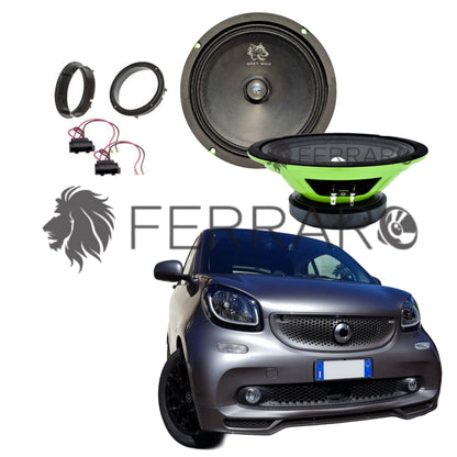 FerraroStore Kit 2 Altoparlanti | PV165.3 | Anteriori | Smart ForTwo 453